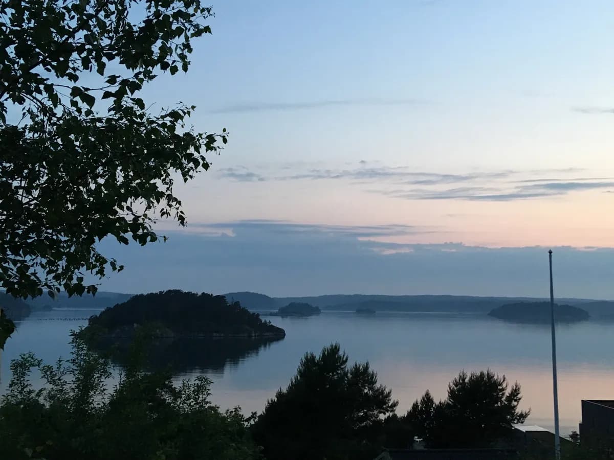 Flaggbergsvägen i Ljungskile