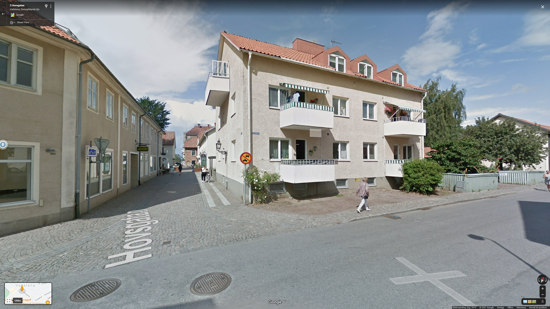 Hovsgatan i Vadstena