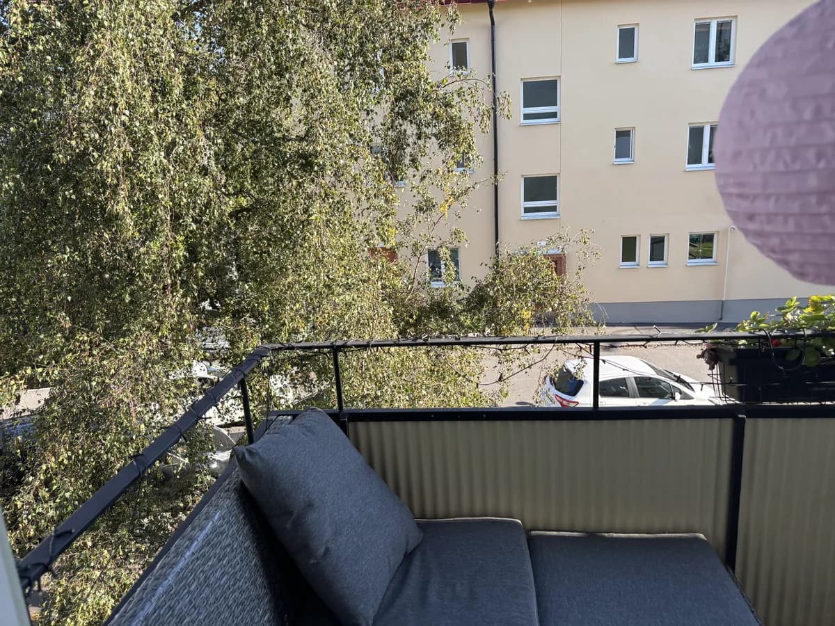 Karmstolsvägen i Enskede