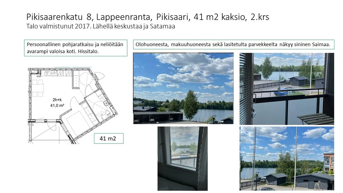 Pikisaarenkatu i Lappeenranta