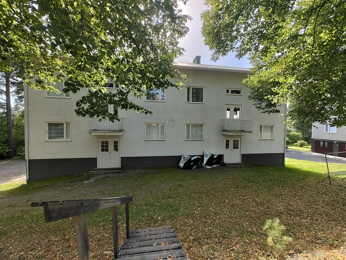 Lemminkäisenkatu i Savonlinna
