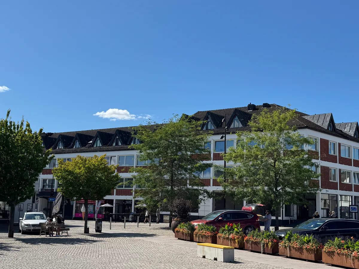 Ernst Ahlgrensgatan i Hörby