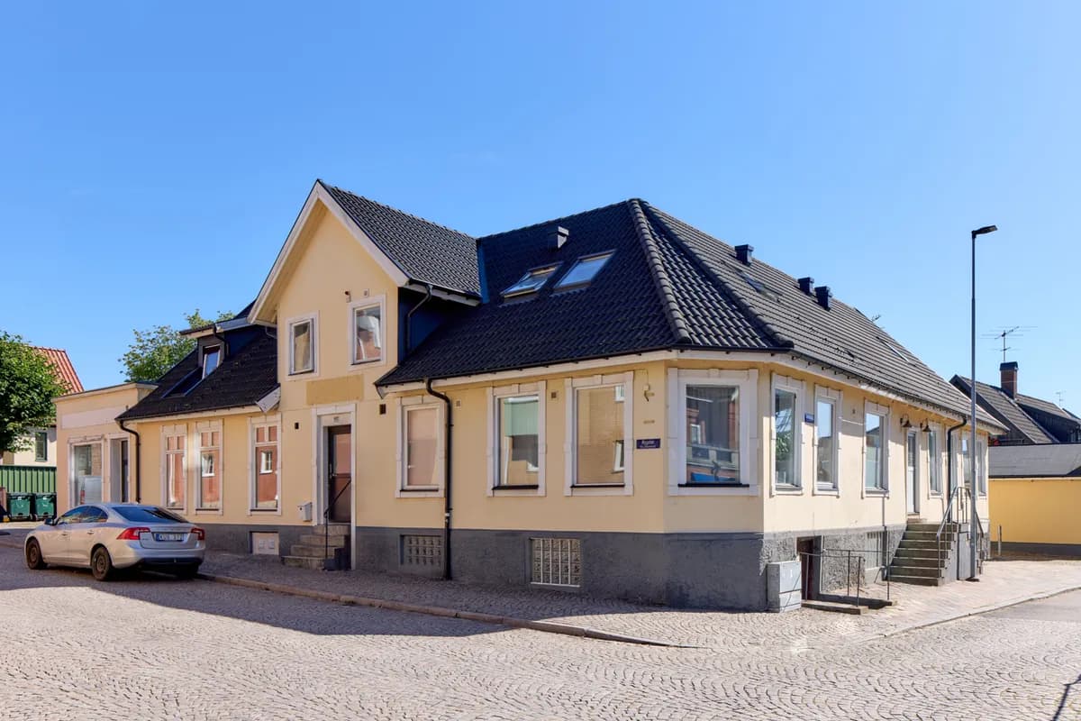 Prostgatan i Hörby