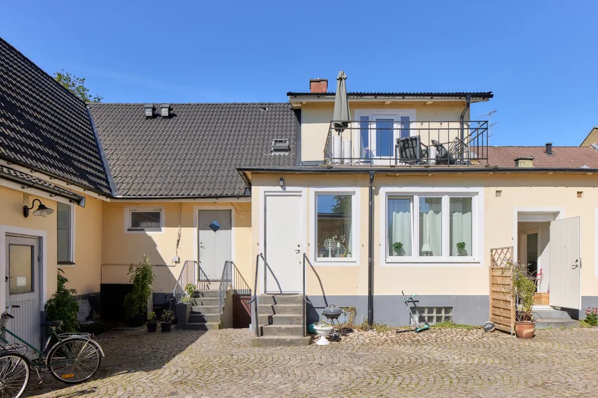 Prostgatan i Hörby