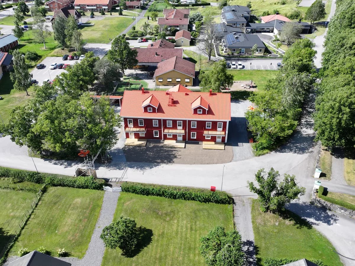 Kyrkvägen i Ringarum