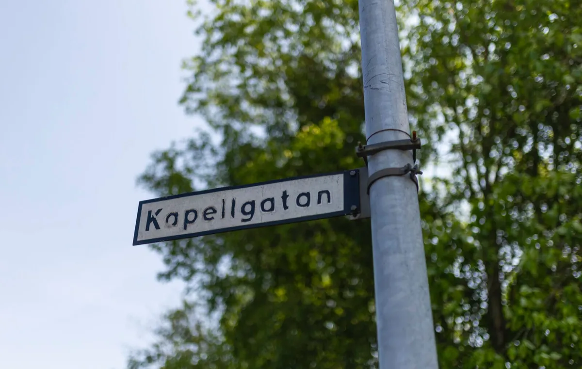 Kapellgatan i Målerås