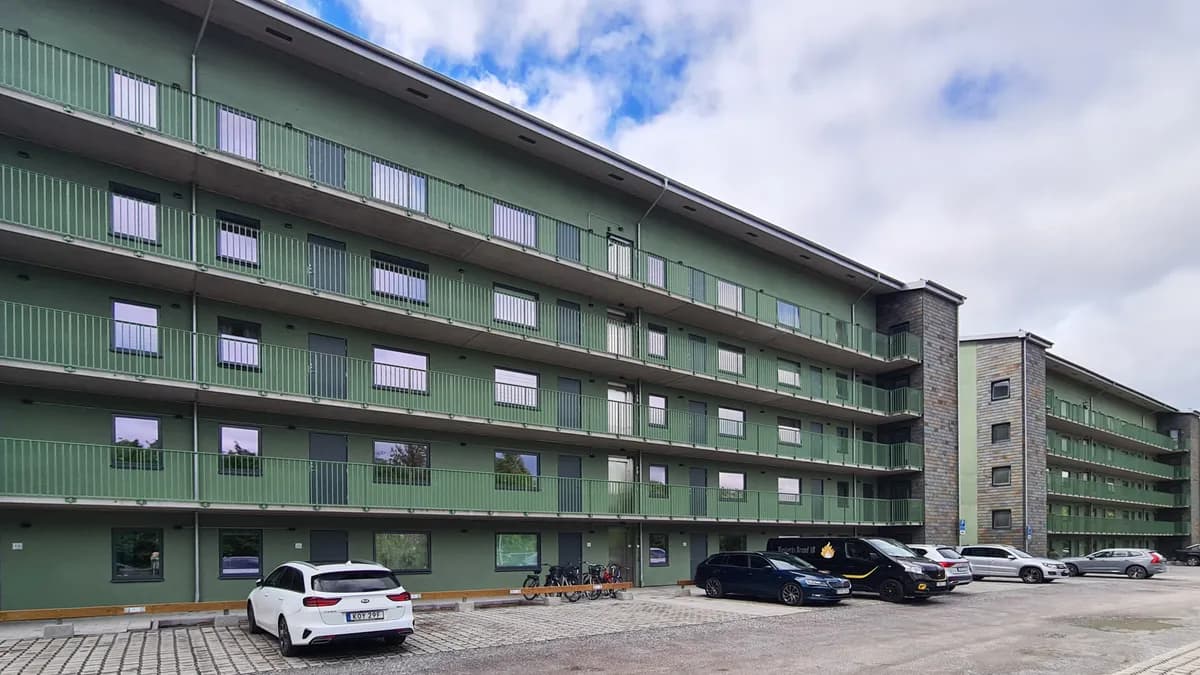 Vildrosgatan i Västerås