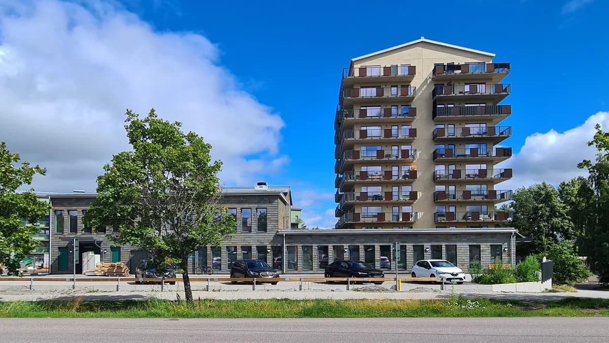 Vildrosgatan i Västerås