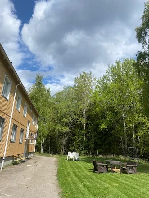 Centralvägen i Vallvik