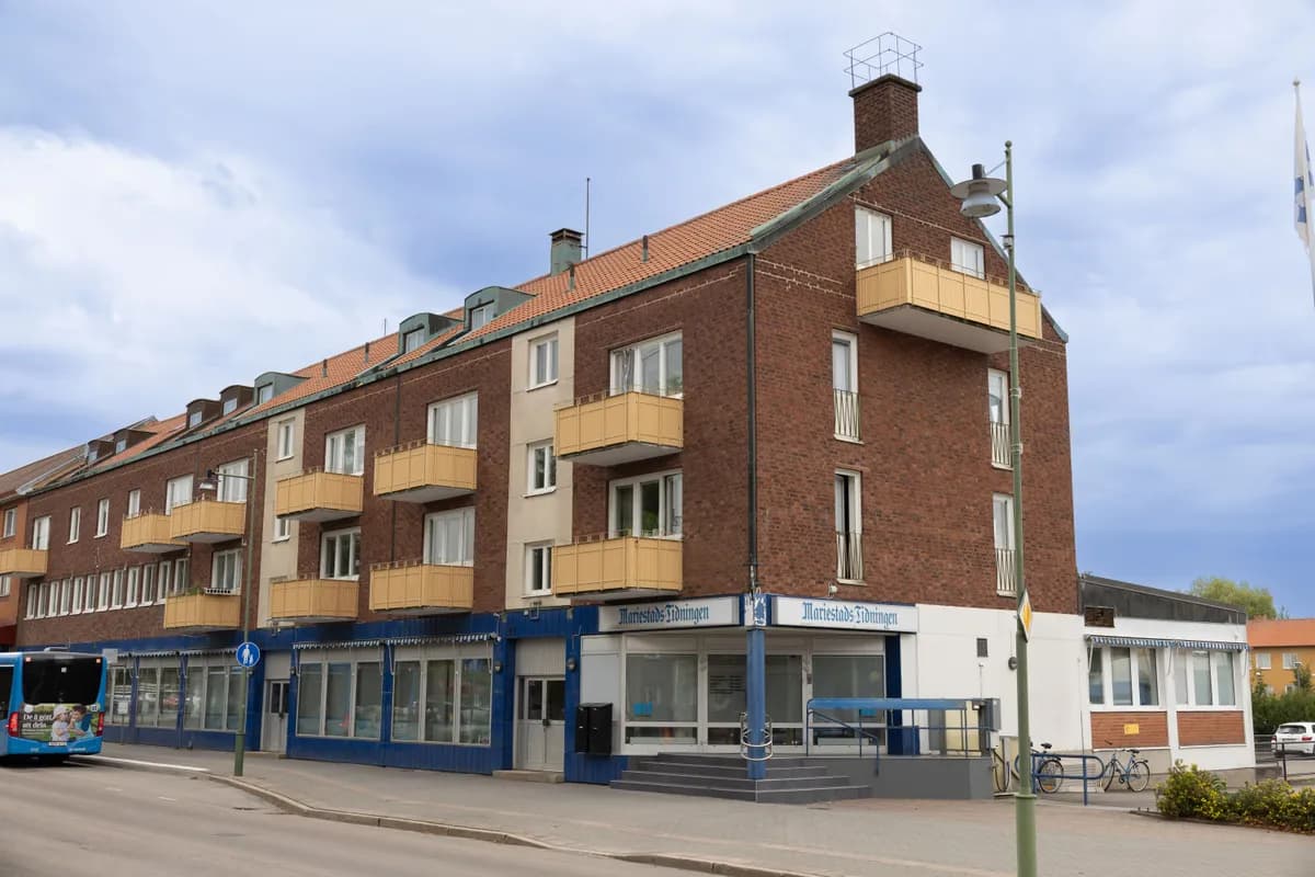 Stockholmsvägen i MARIESTAD