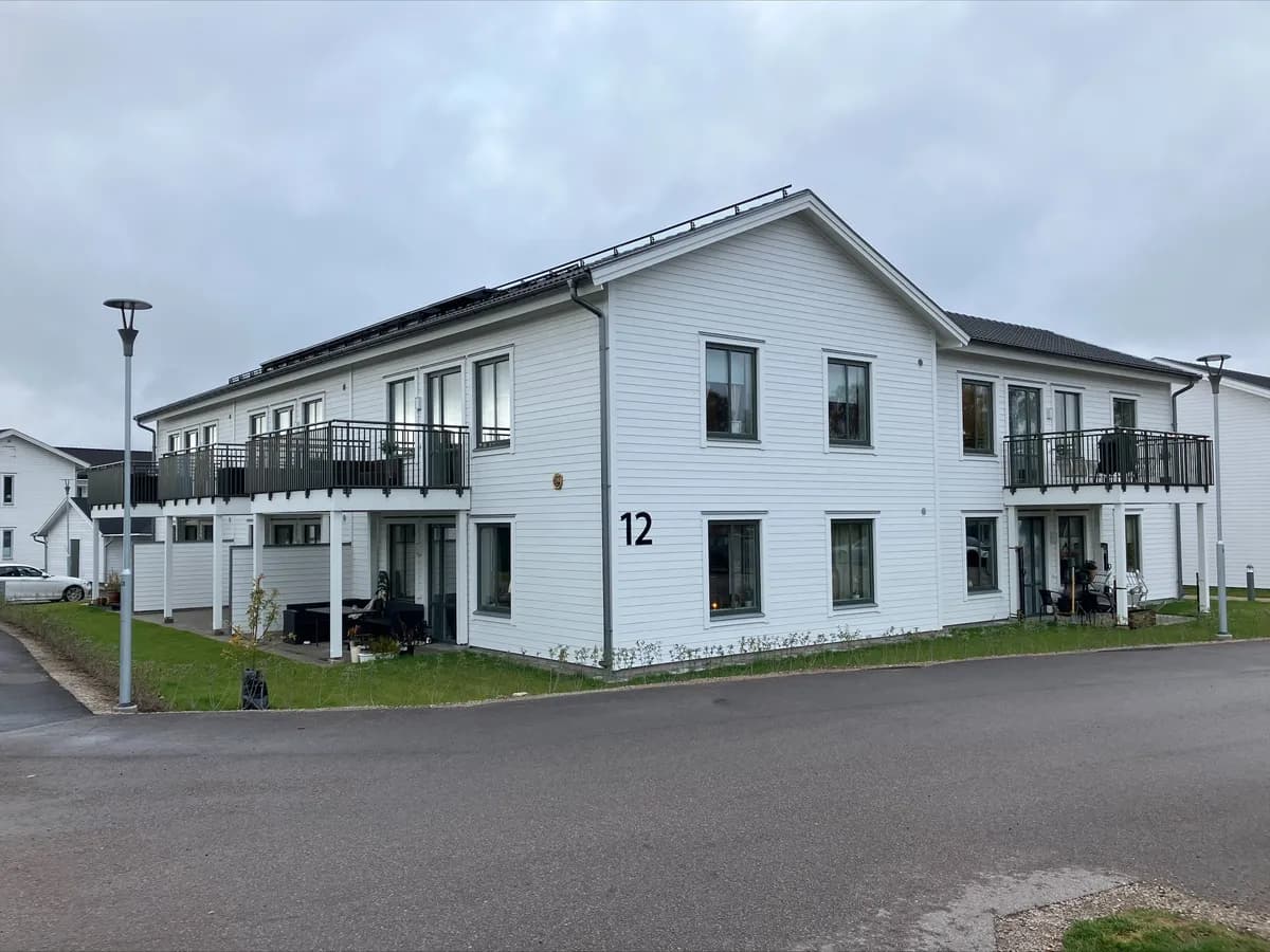 Glasbruksgatan i Hovmantorp