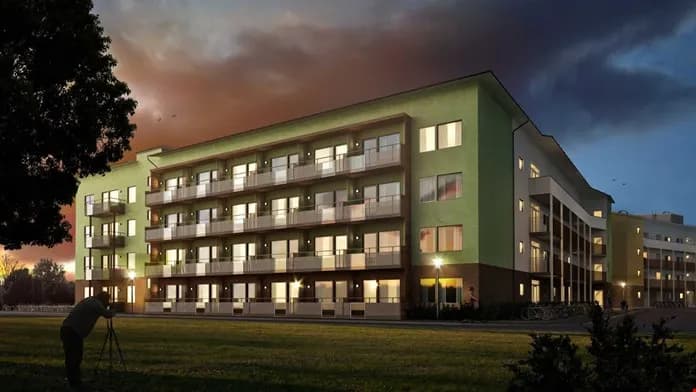 Strandparksvägen i Nyköping