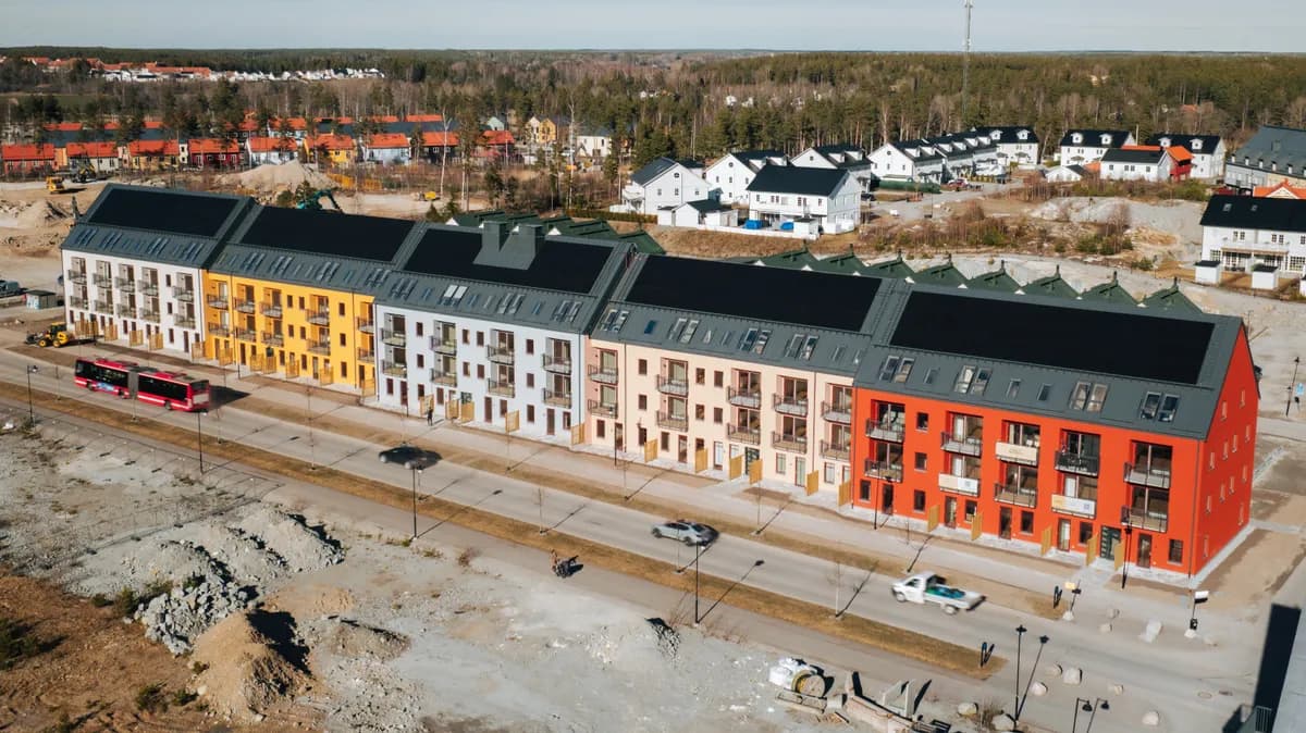Trädgårdsmästeriets väg i Märsta