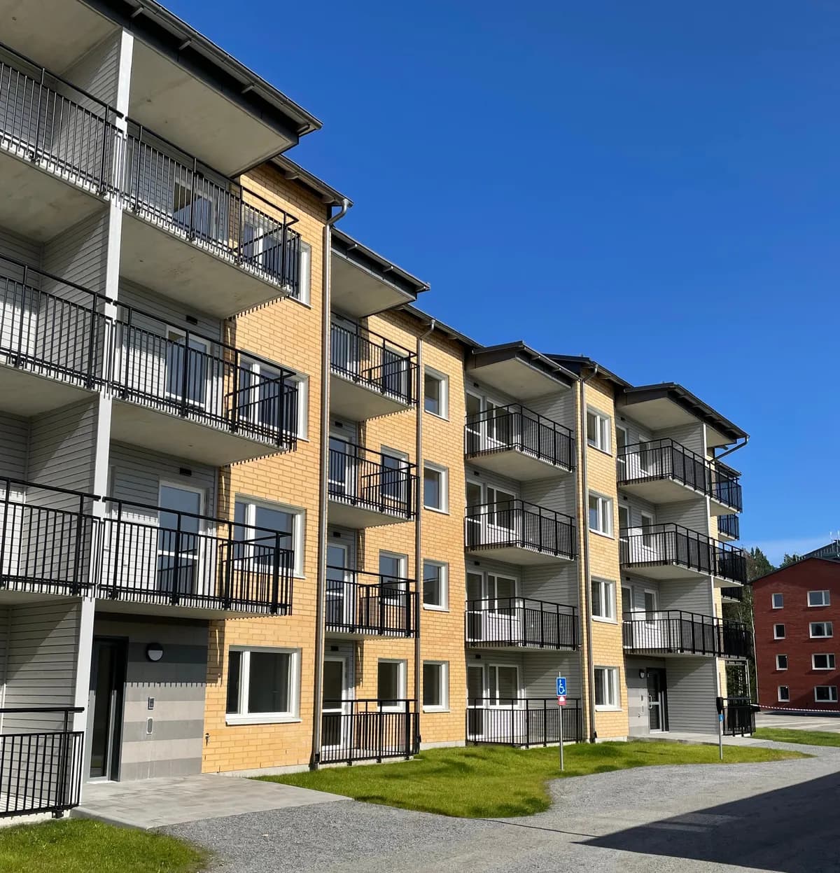 Myrängsvägen i Skelleftehamn
