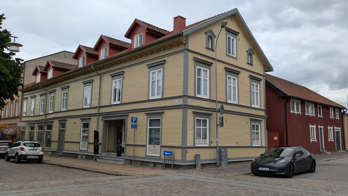 Järnvägsgatan i Lidköping