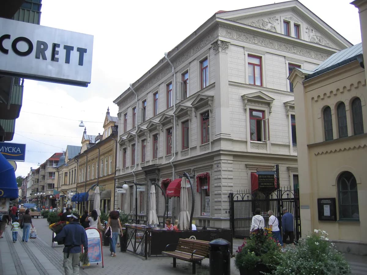 Köpmangatan i Örebro