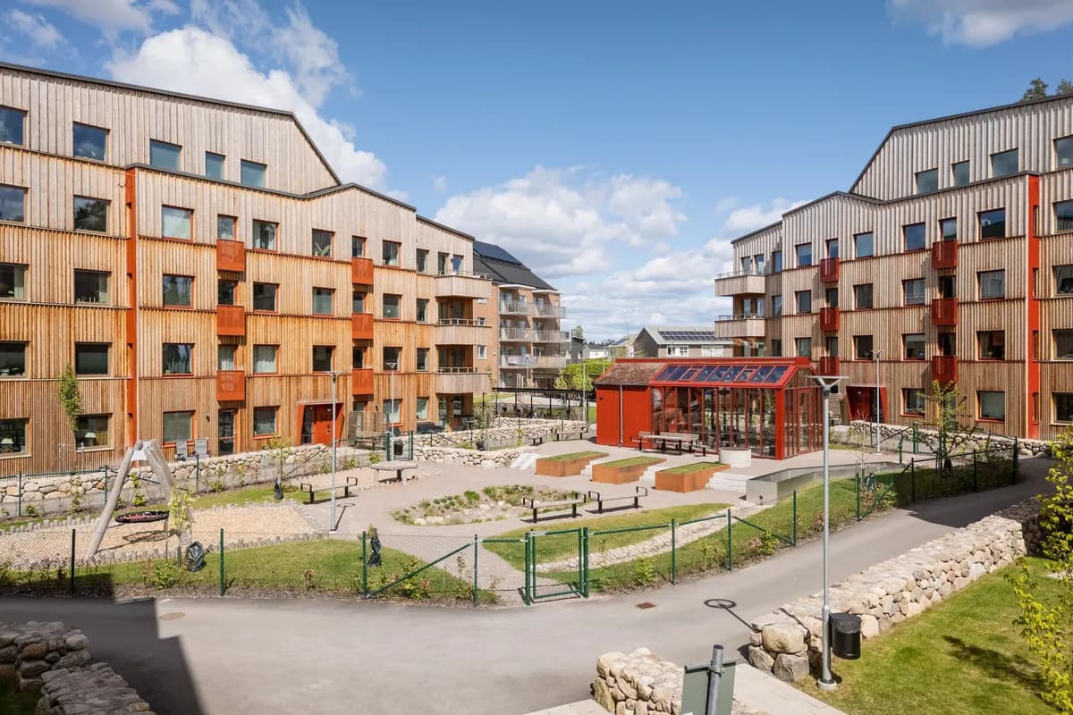 Vikaholmsallén i Växjö