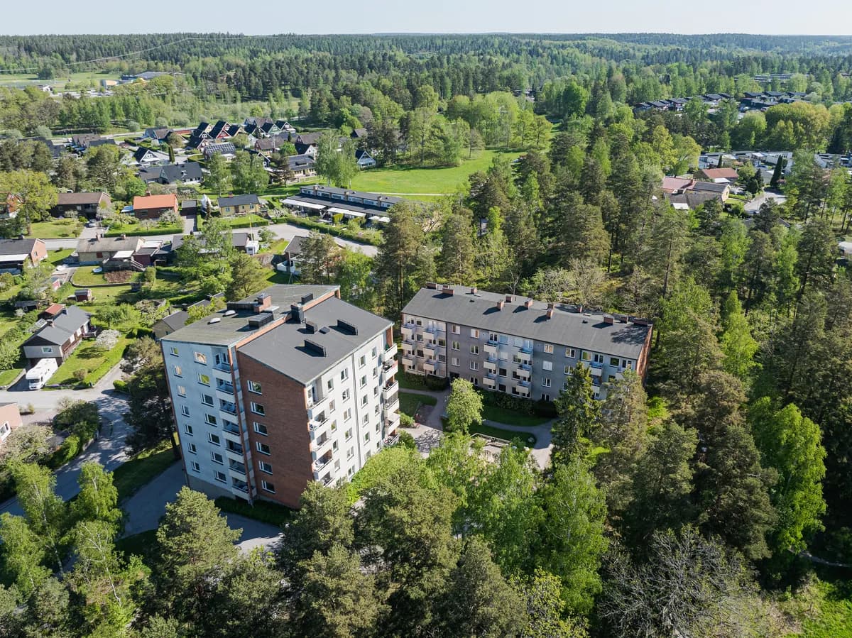 Norra Storängsvägen i Finspång