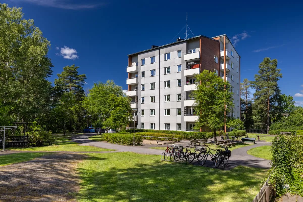Norra Storängsvägen i Finspång