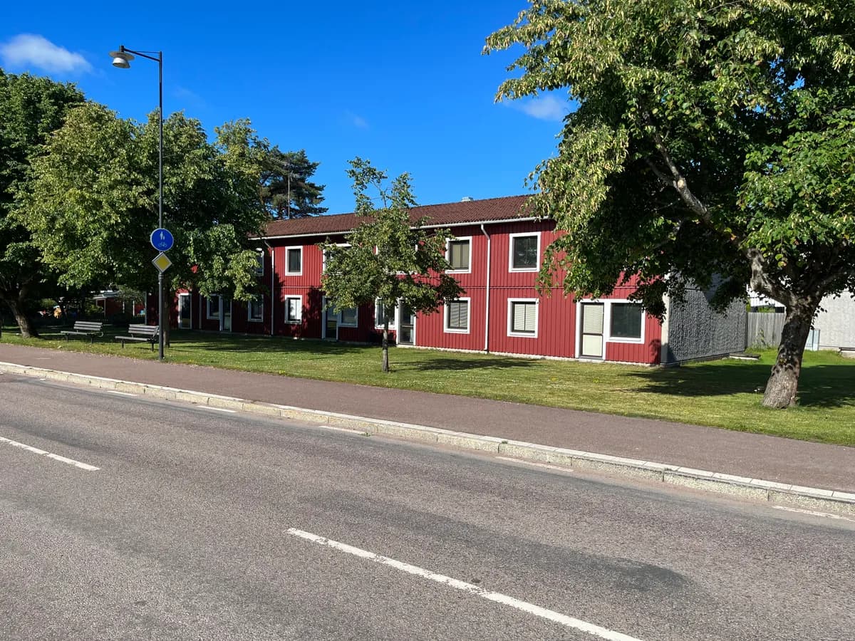 Tvärgatan i Väse