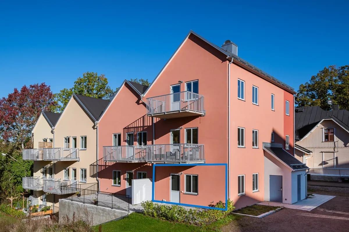 Södra Strandvägen i Mjölby