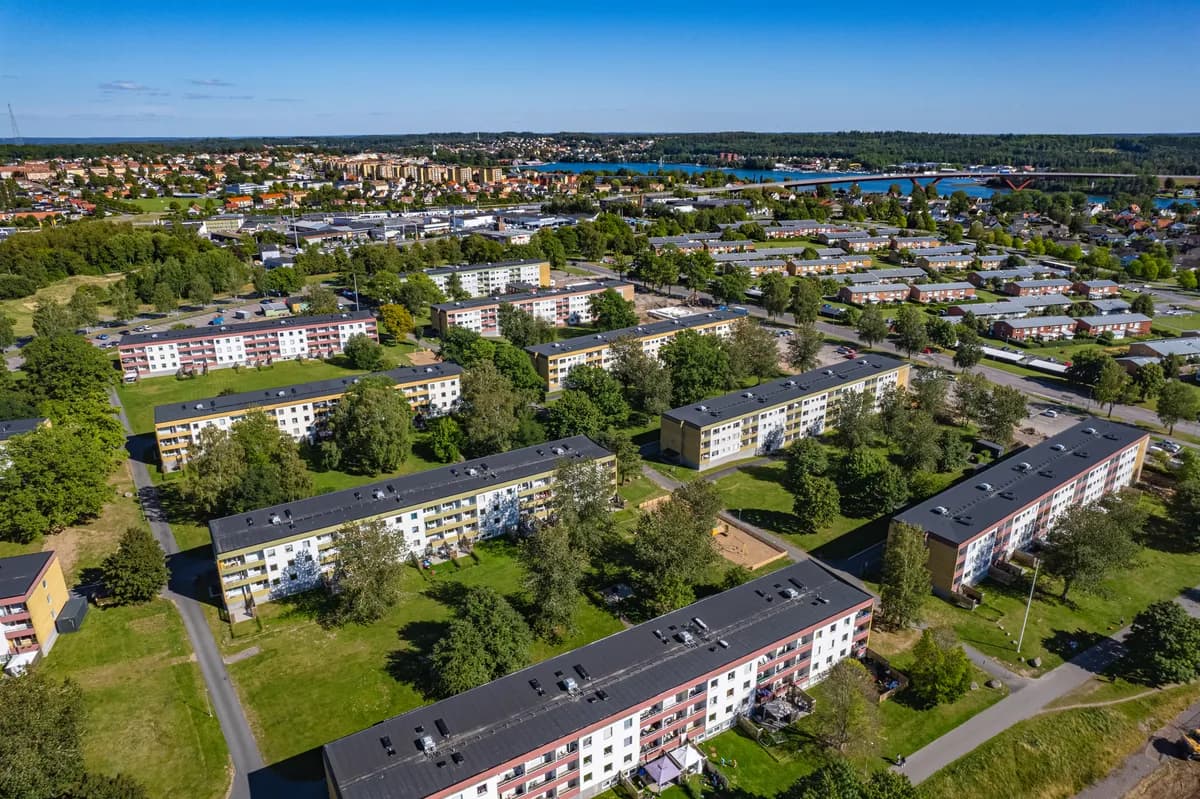 Agneshögsgatan i Motala