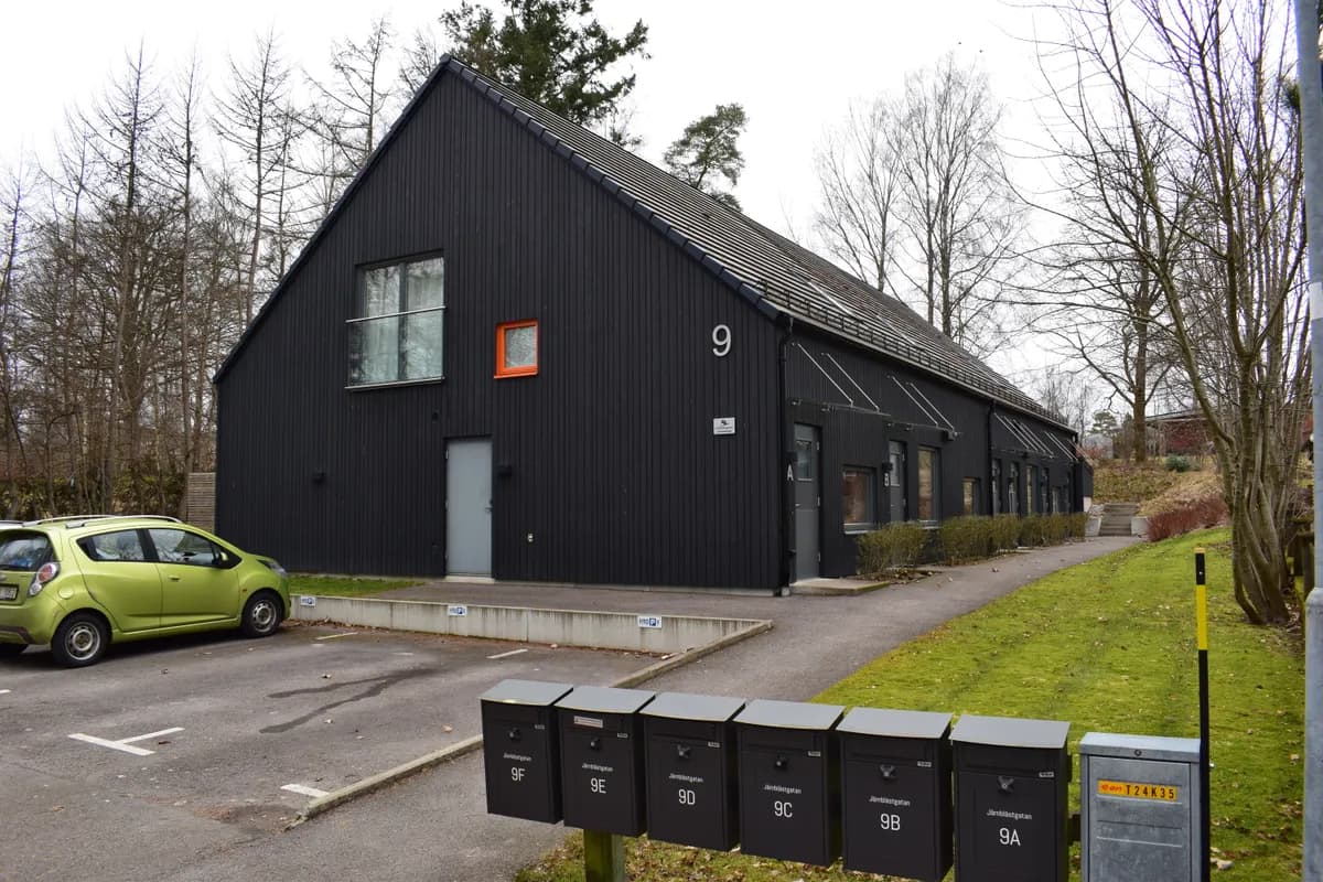 Järnblästgatan i Örkelljunga