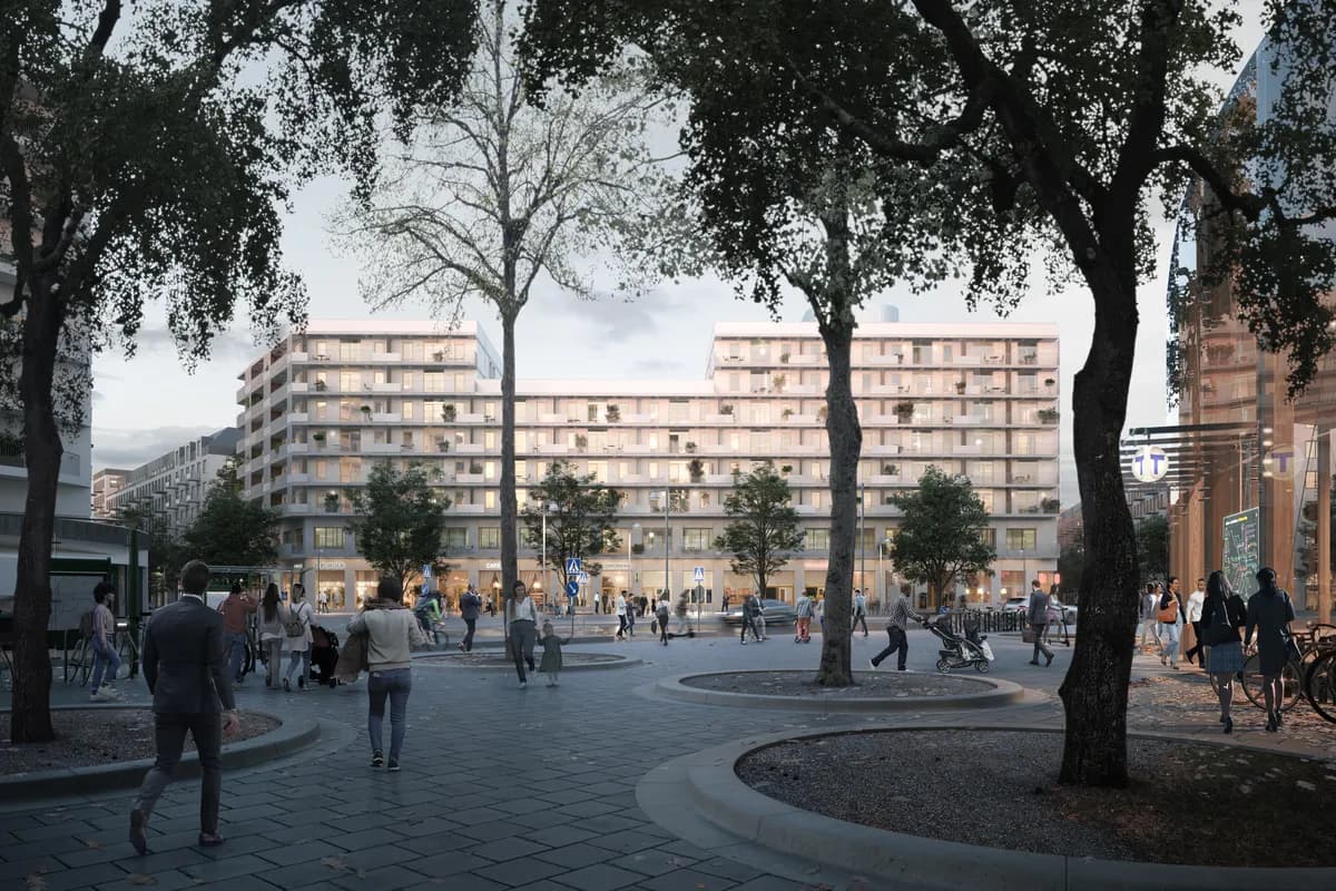 Diagonalgatan i Järfälla