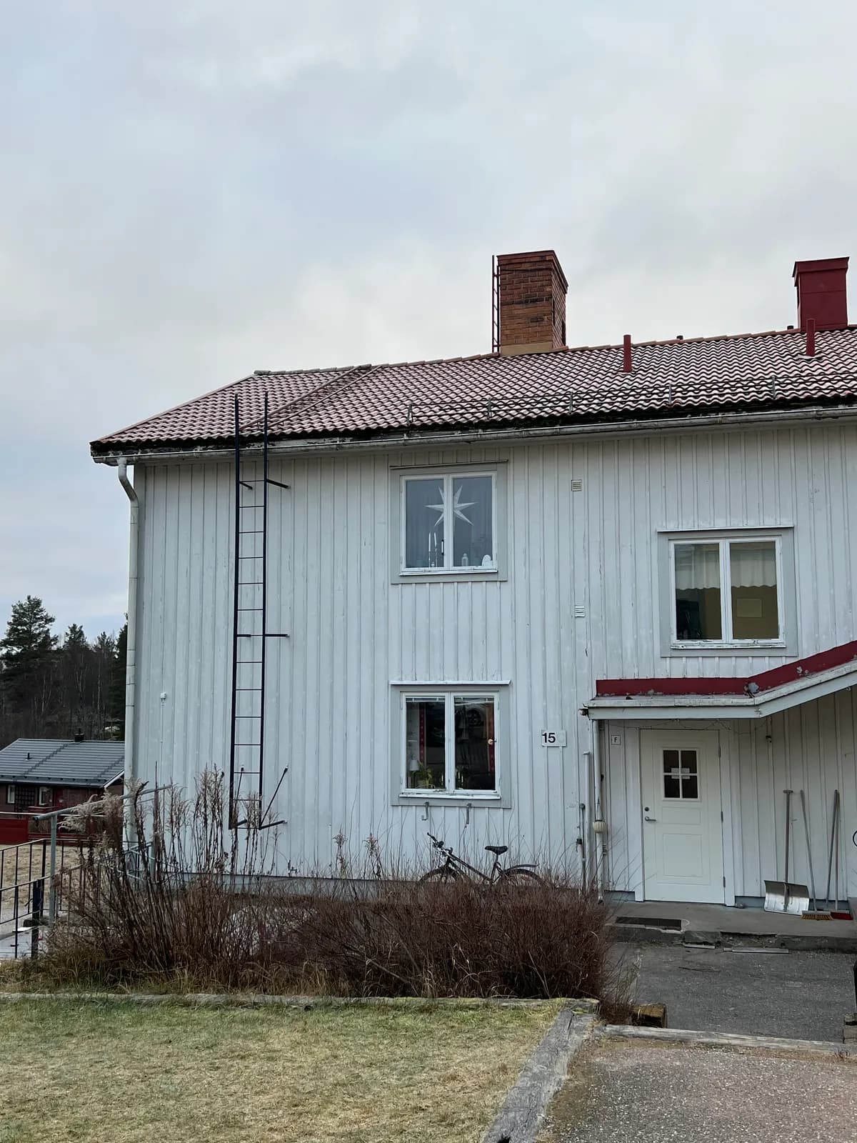 Mårtsbovägen i Bjursås