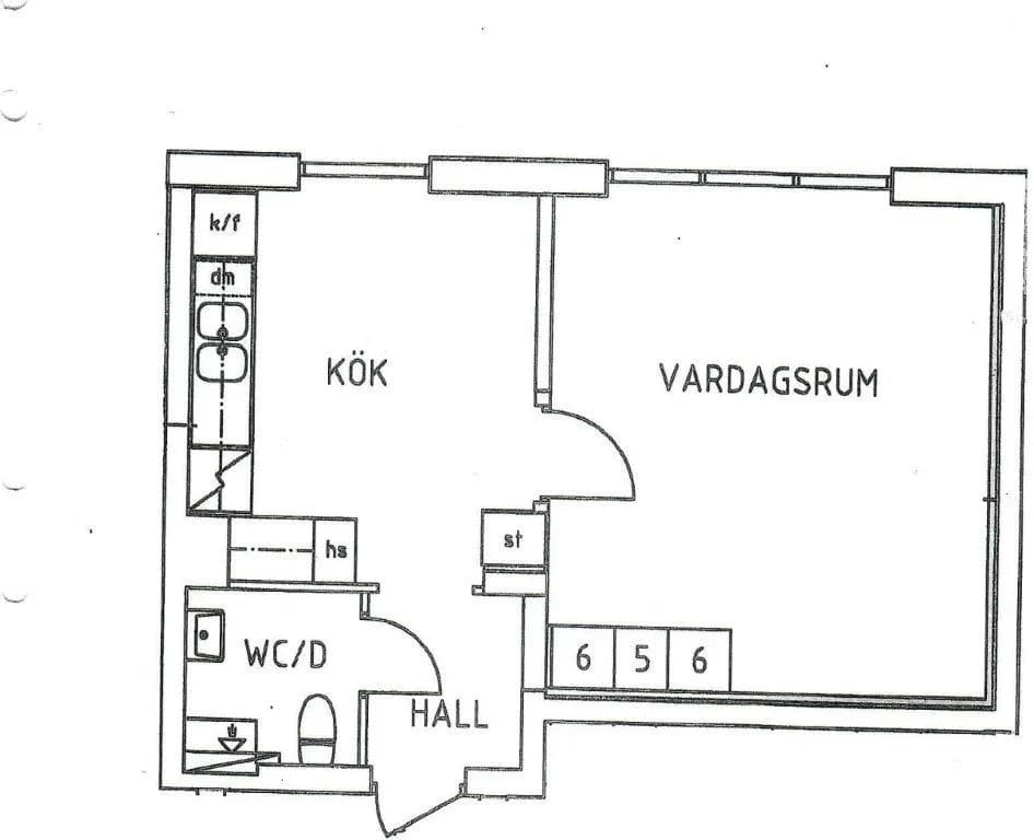 Skånegatan i Nybro