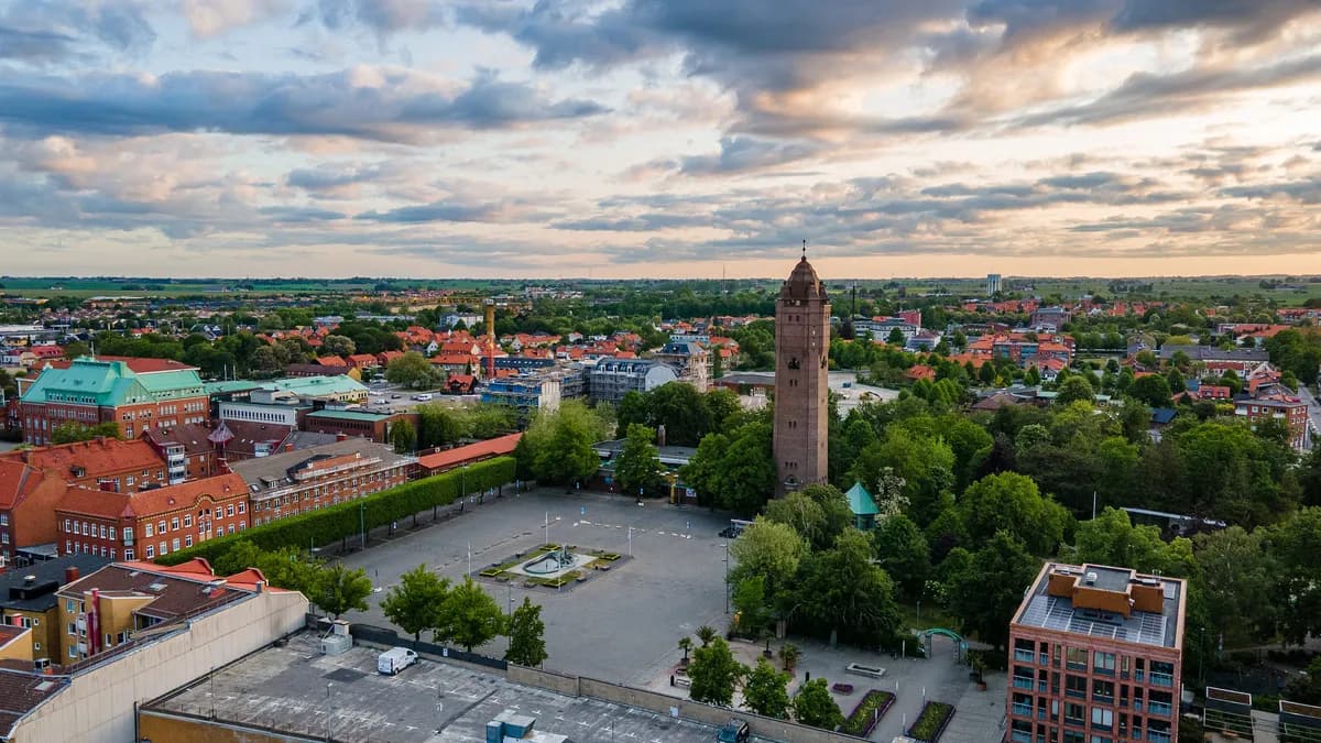 Gränsgatan i Trelleborg