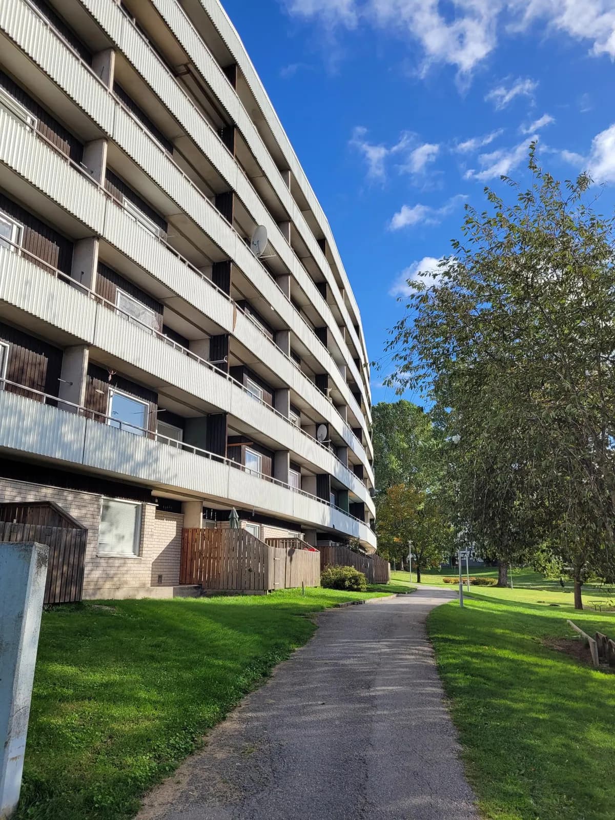 Brandkärrsvägen i NYKÖPING