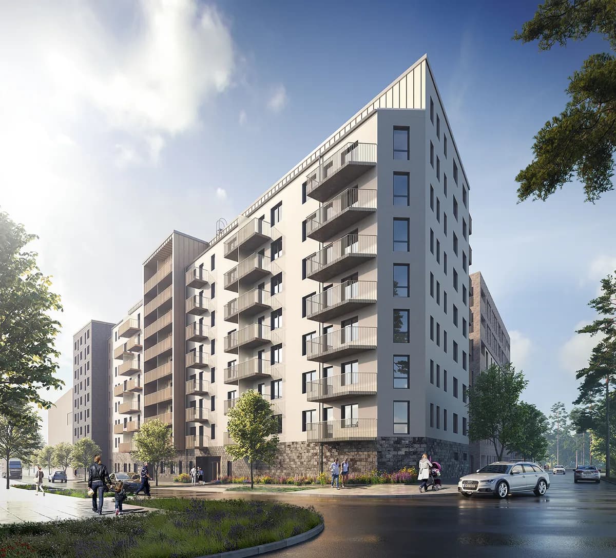 Honungsgatan i Uppsala