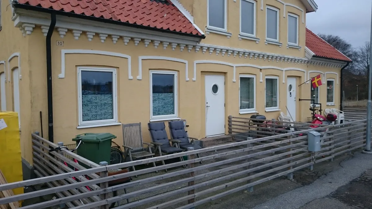 Stationsvägen i Staffanstorp