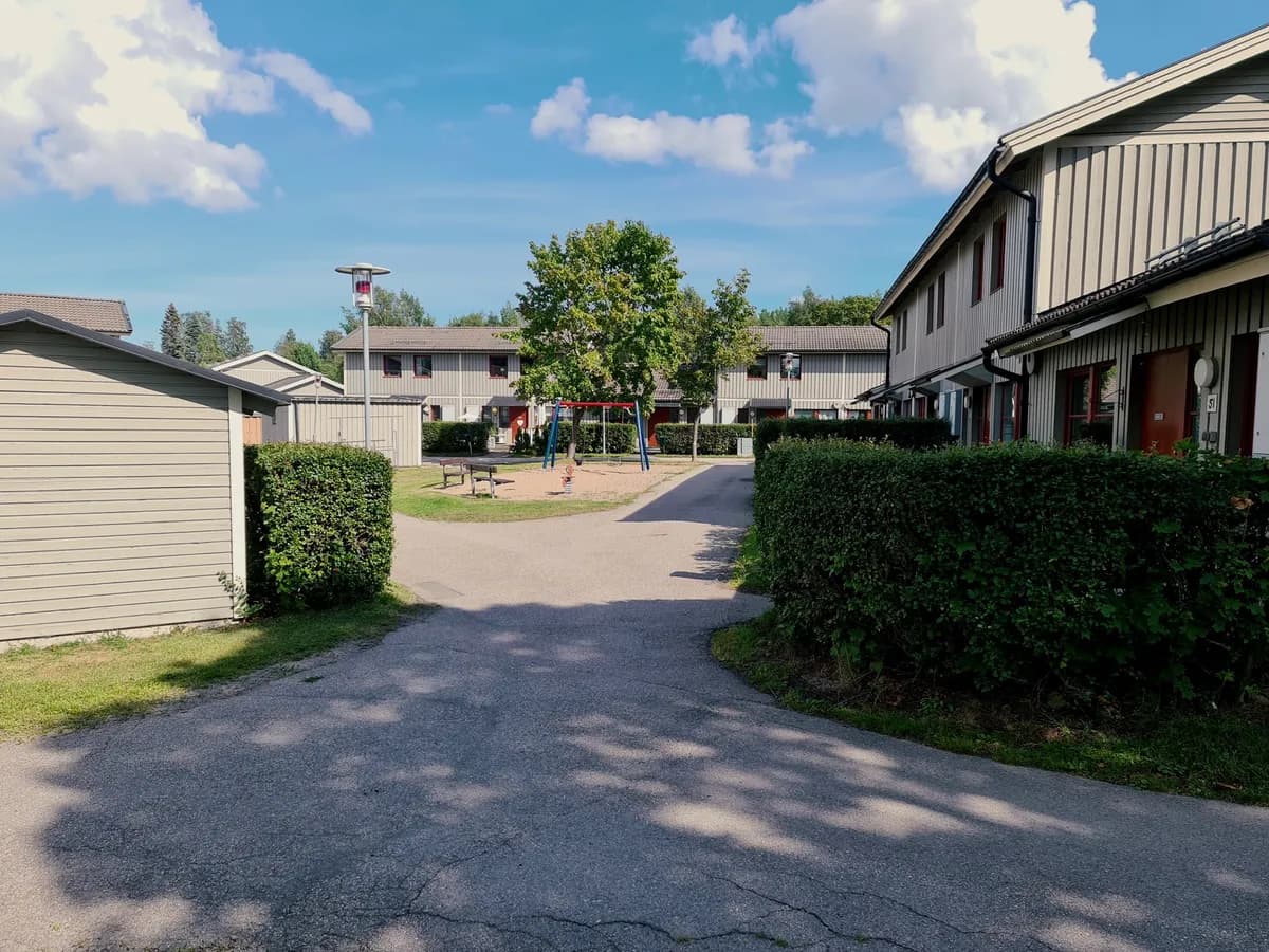 Gamla Stugsundsvägen i Söderhamn