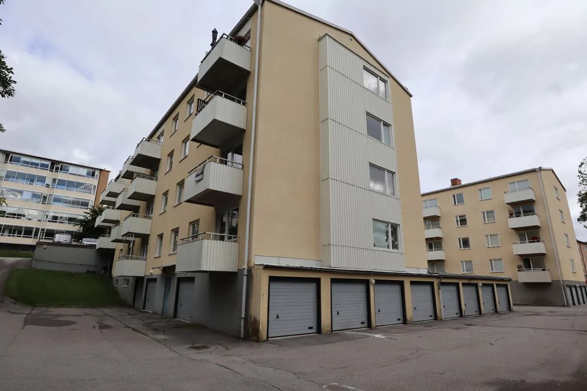 De wijksväg i Finspång