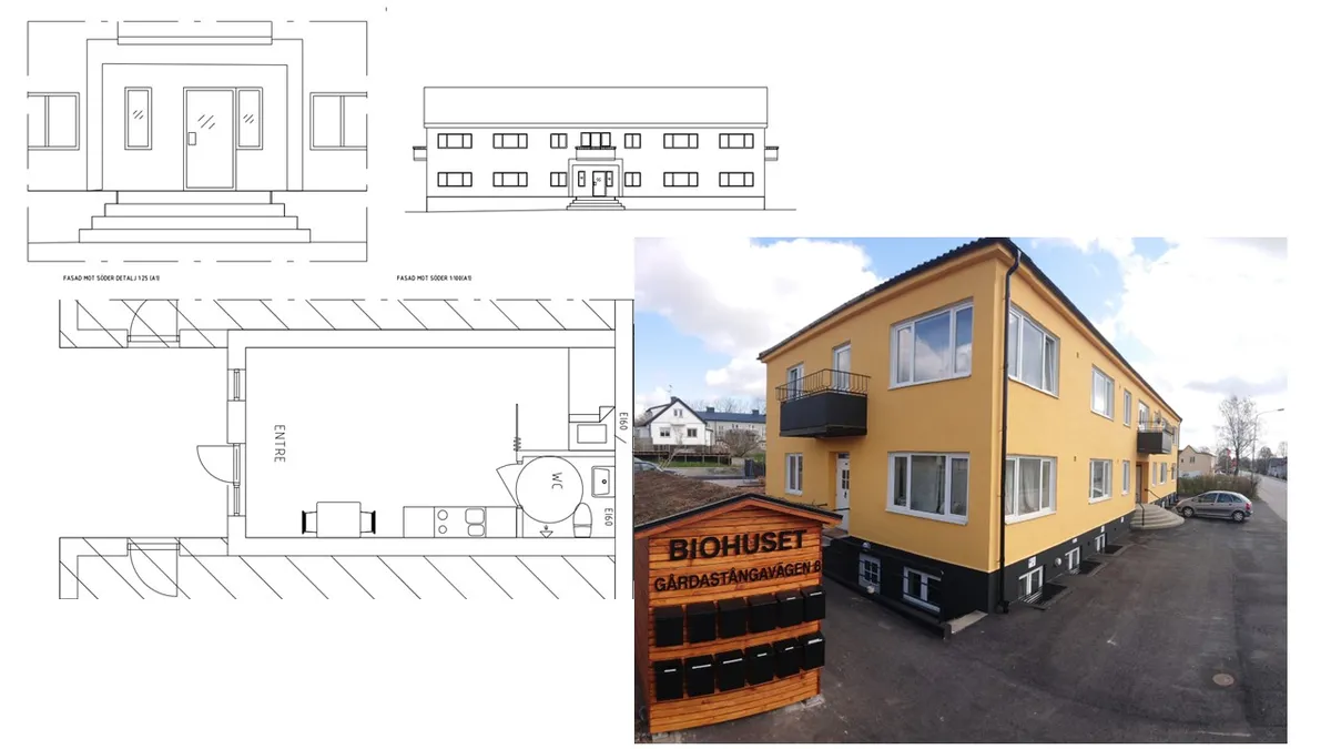 Gårdstångavägen i Harlösa