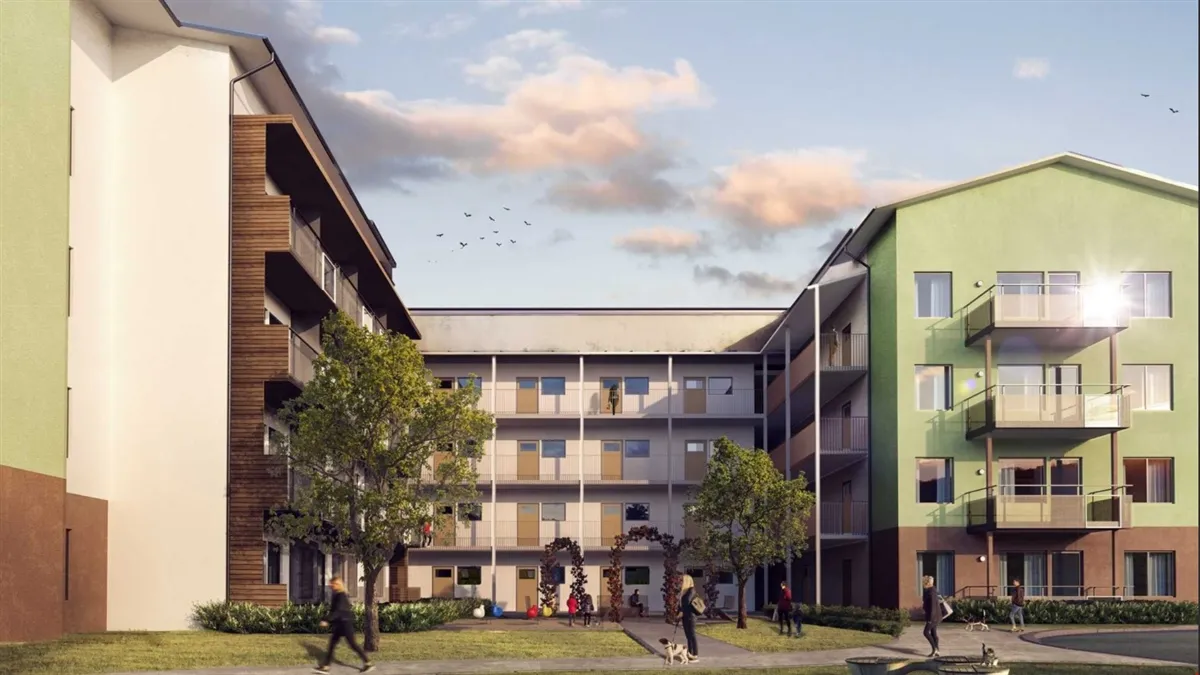 Strandparksvägen i Nyköping