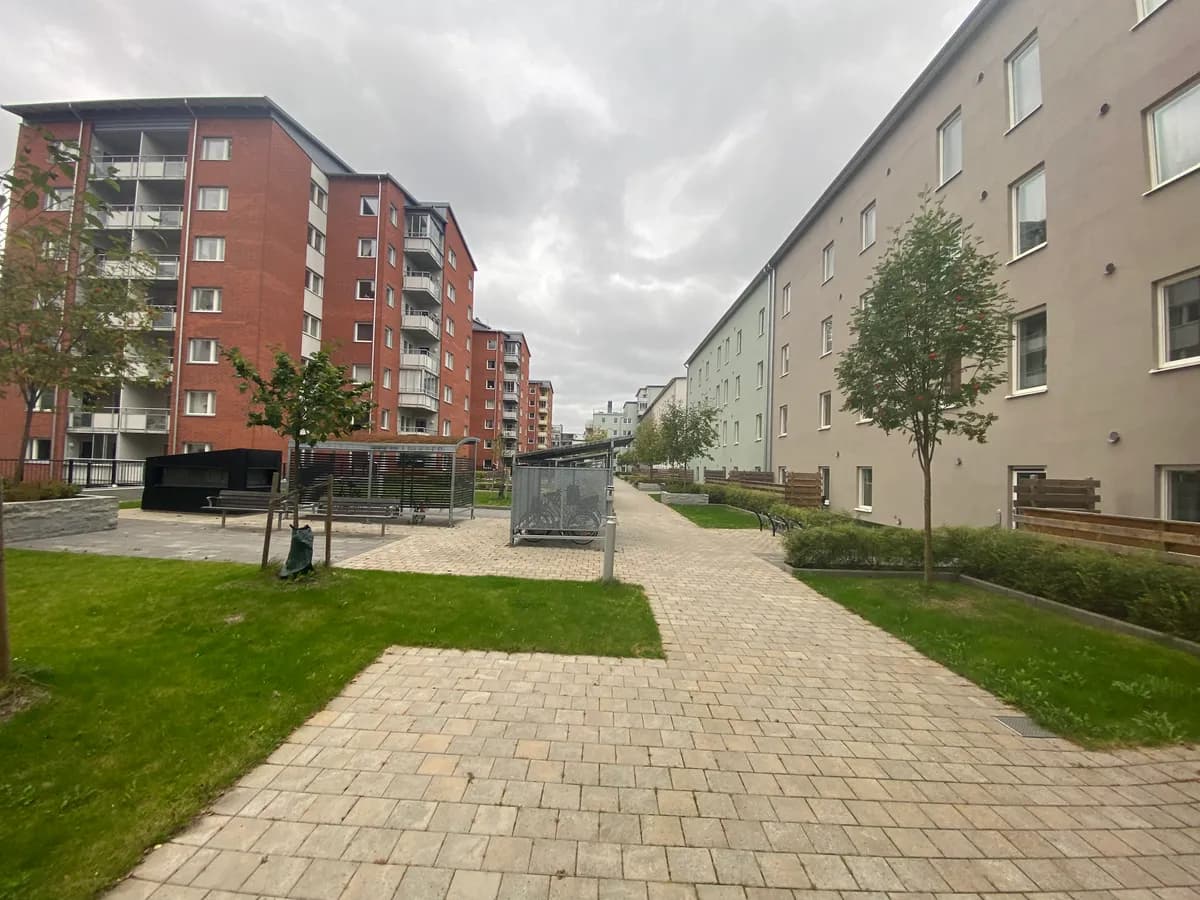 Albrektsvägen i Norrköping