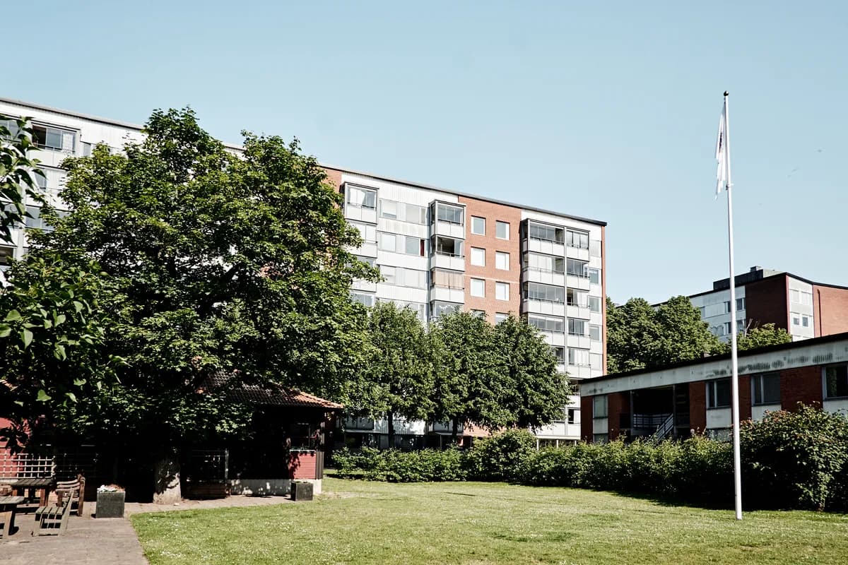 Blidvädersvägen i Lund