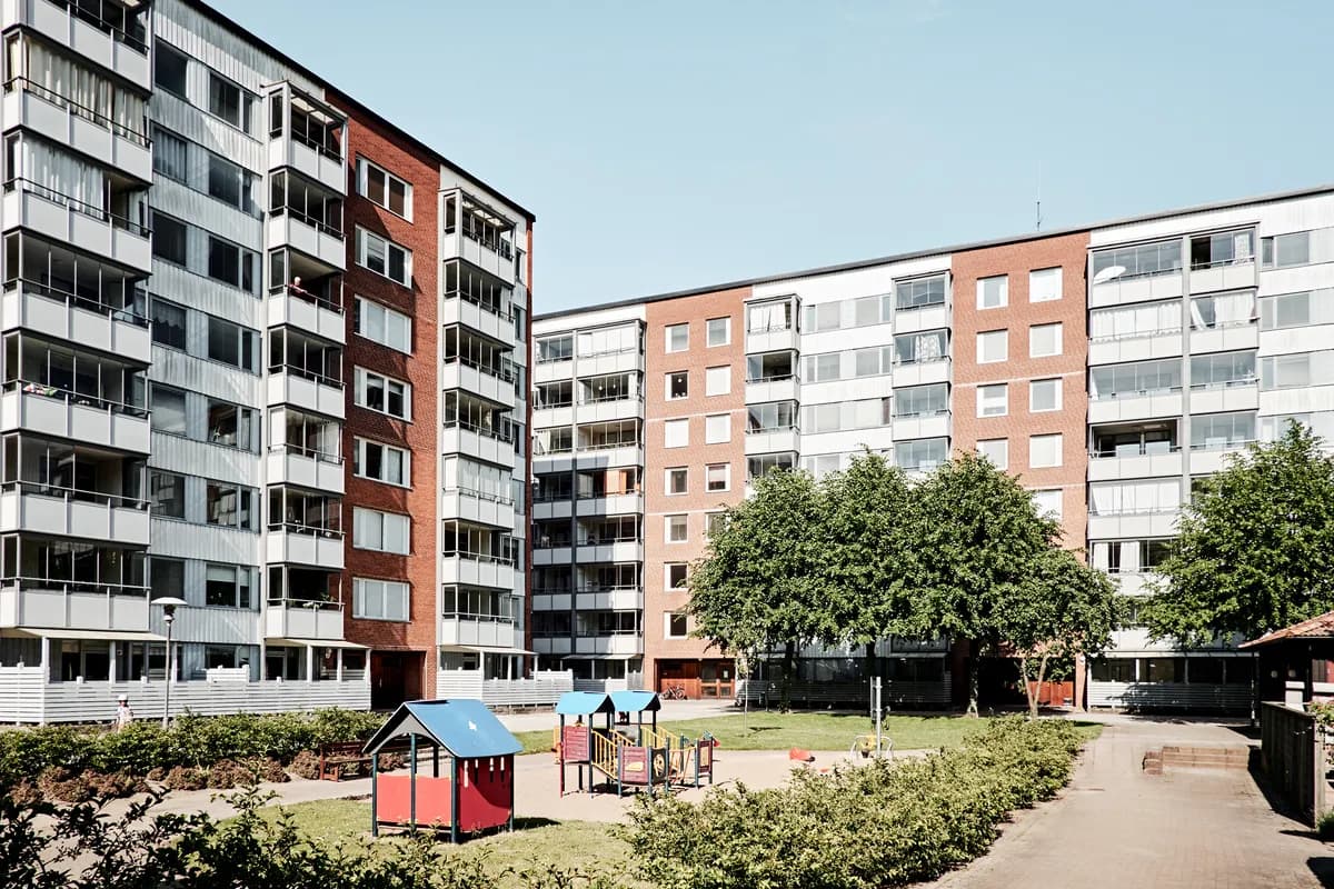 Blidvädersvägen i Lund