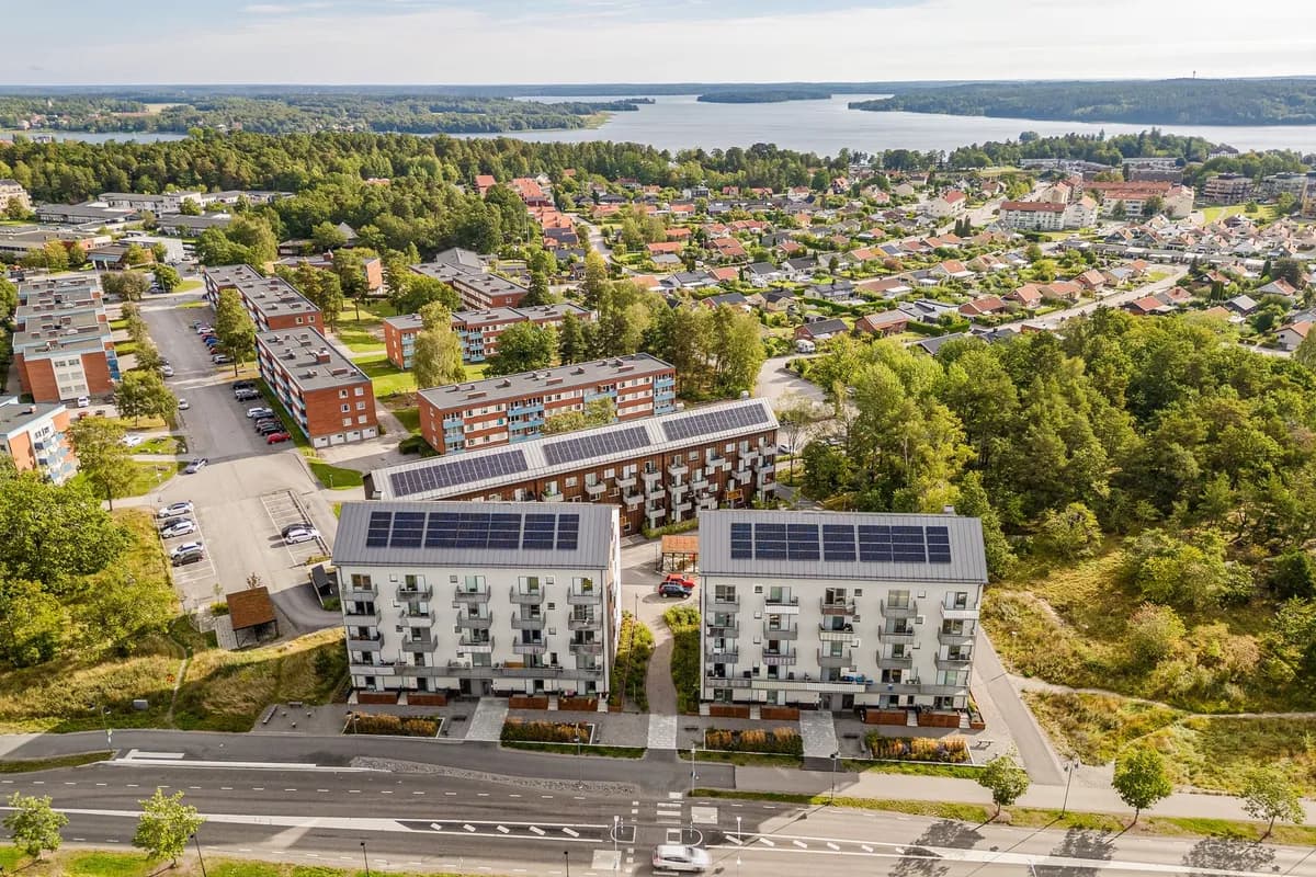 Björkvägen i Strängnäs