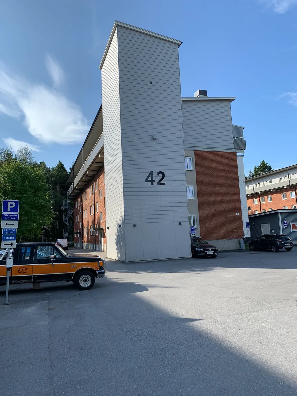 Korpralsvägen i Umeå