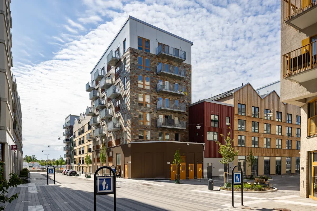 Jaktfalksgatan i Järfälla