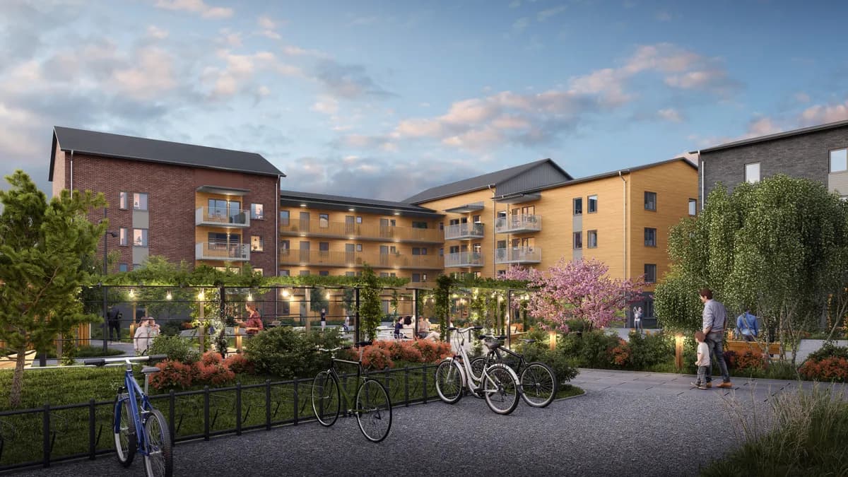 Kålhagsvägen i Umeå