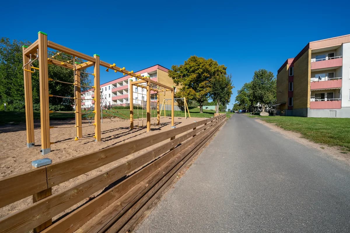 Agneshögsgatan i Motala