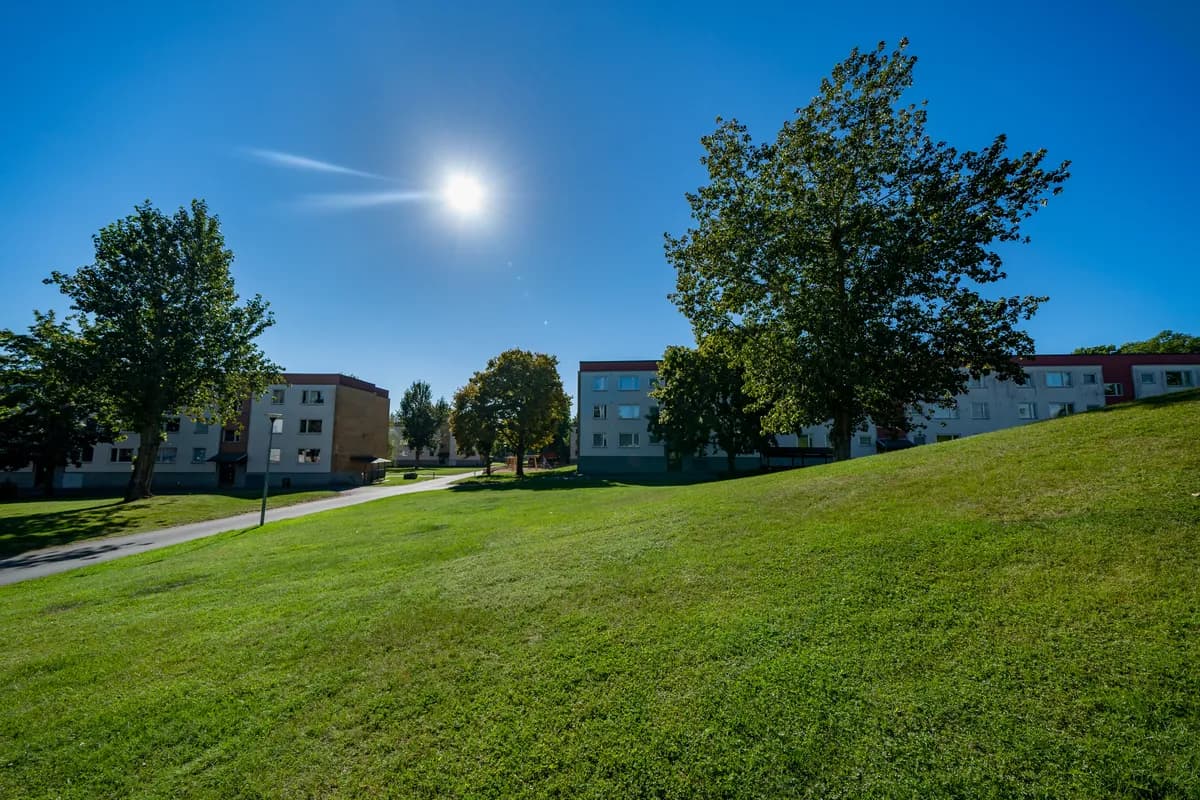 Agneshögsgatan i Motala