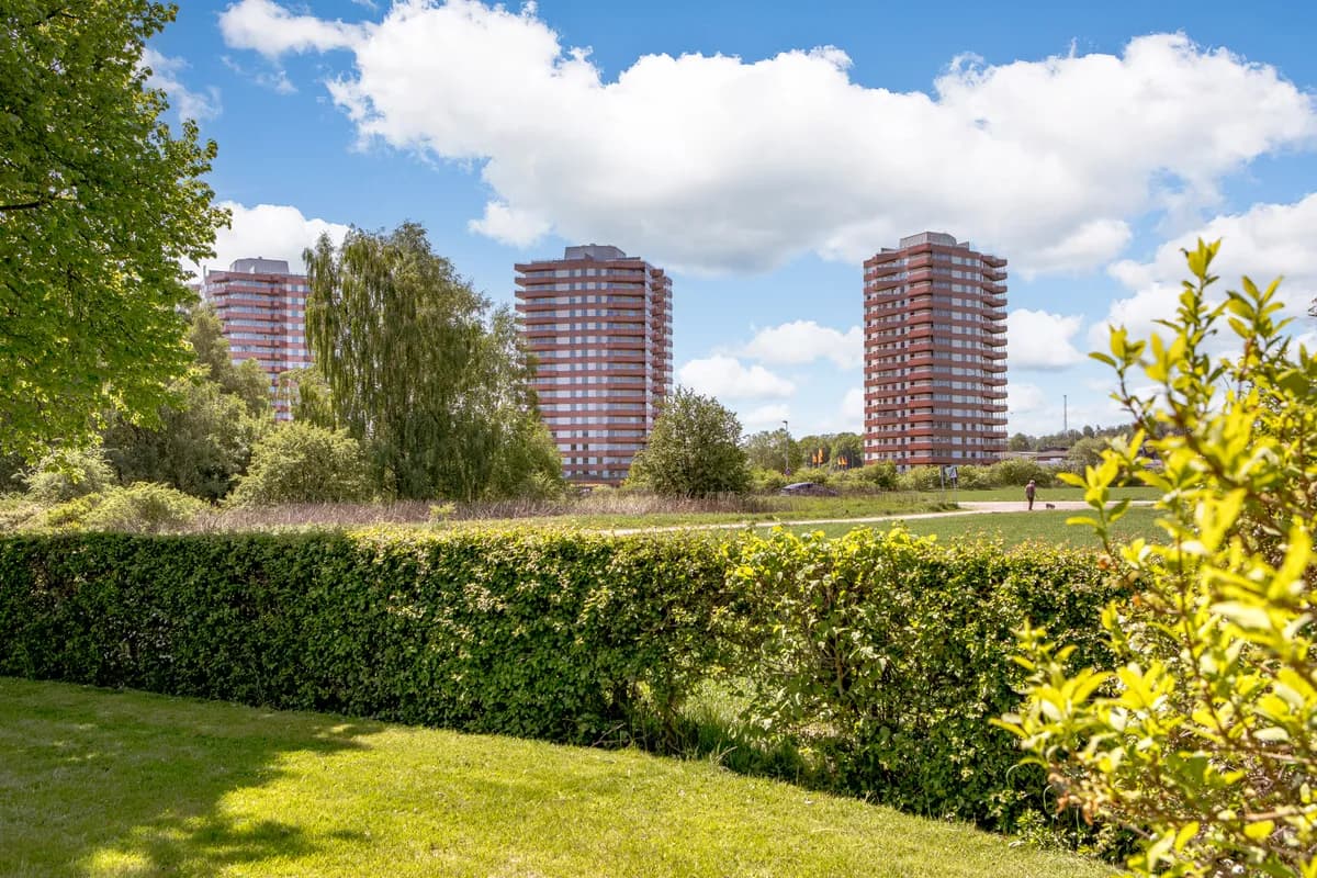 Tegelbruksvägen i Halmstad