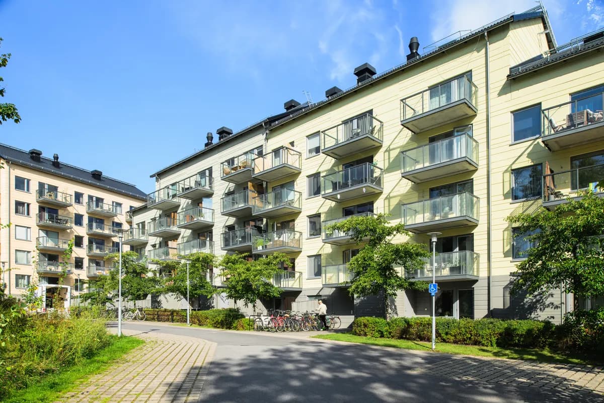 Skvadronsgatan i Linköping