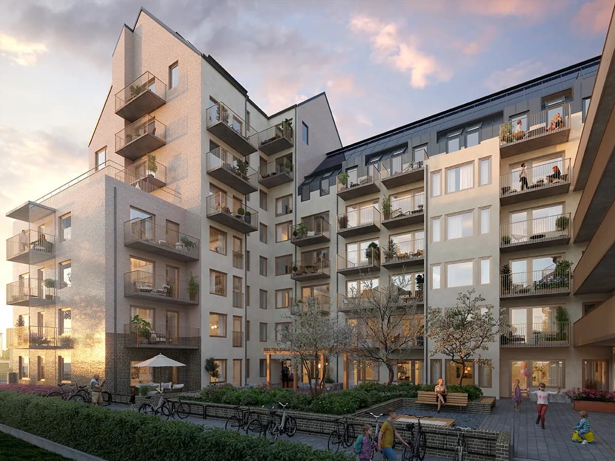 Wennerbergsgatan i Växjö